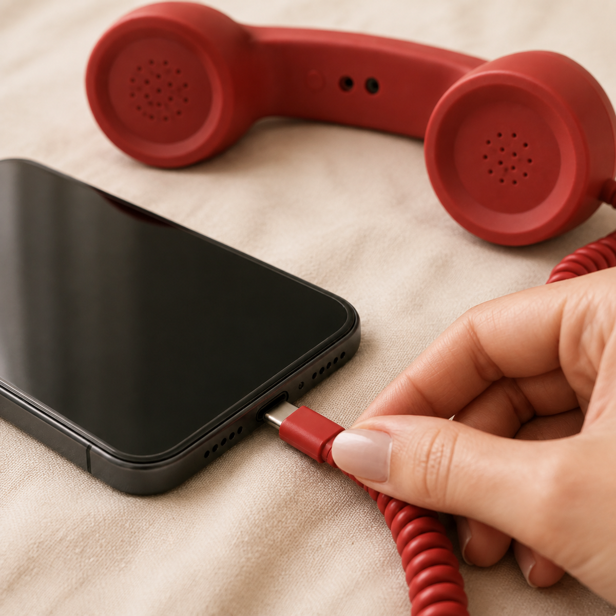 The Dial Bop™ Retro Handset